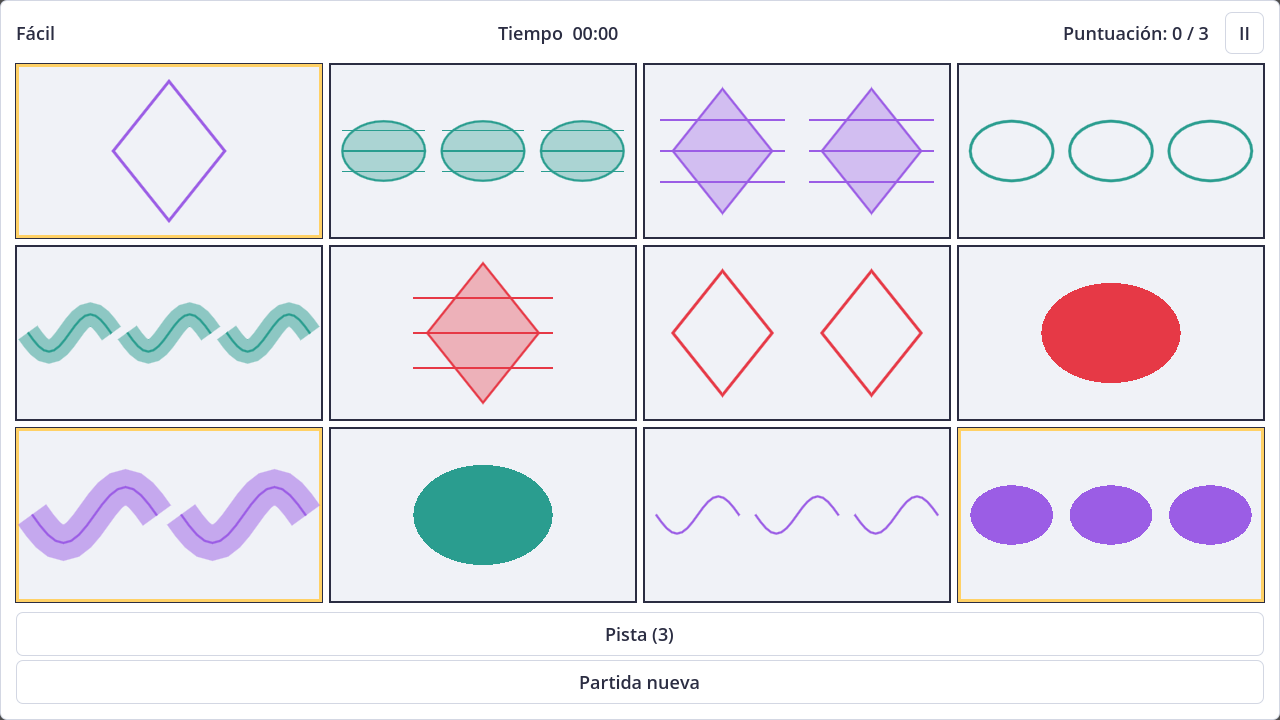 Screenshot of Set in light theme
