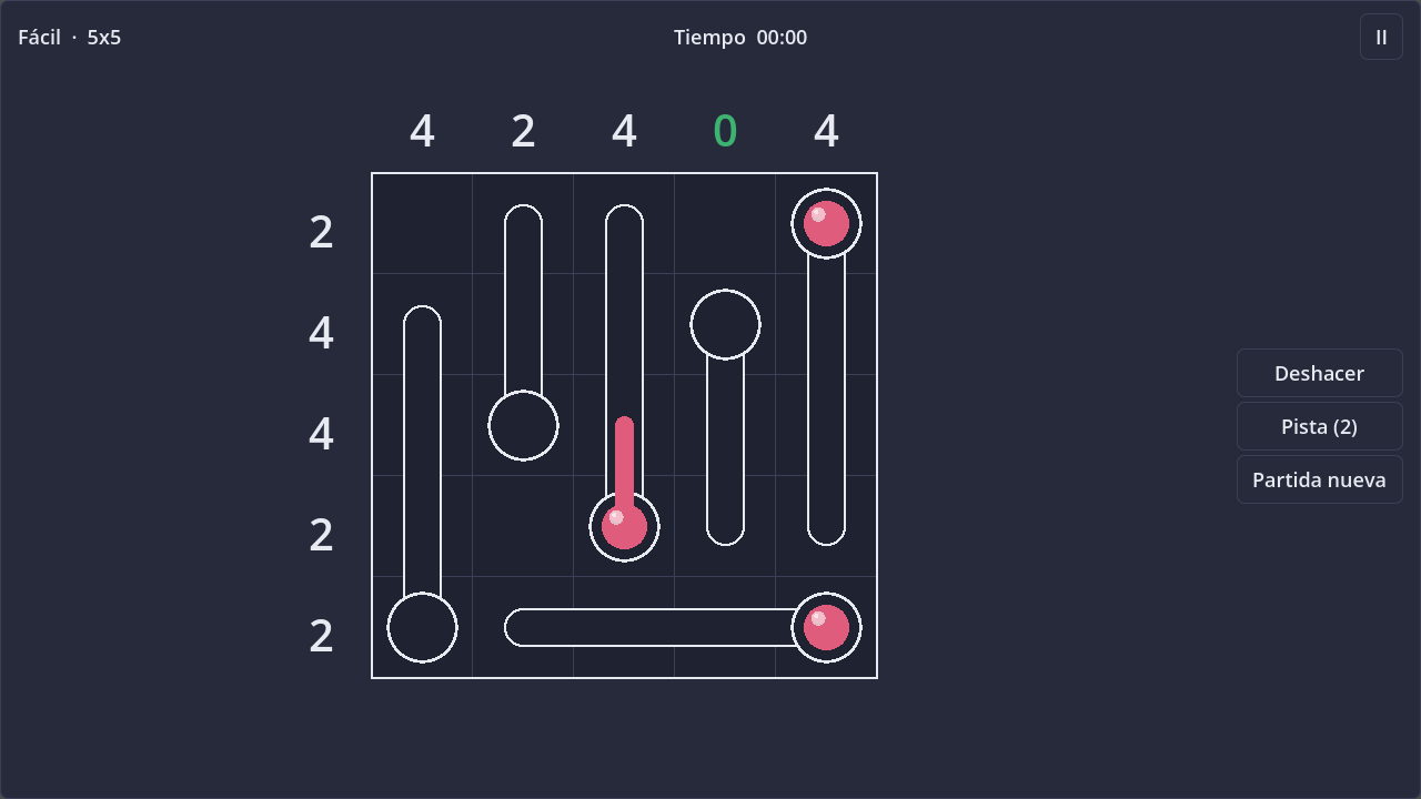 Screenshot of Thermometers in dark theme